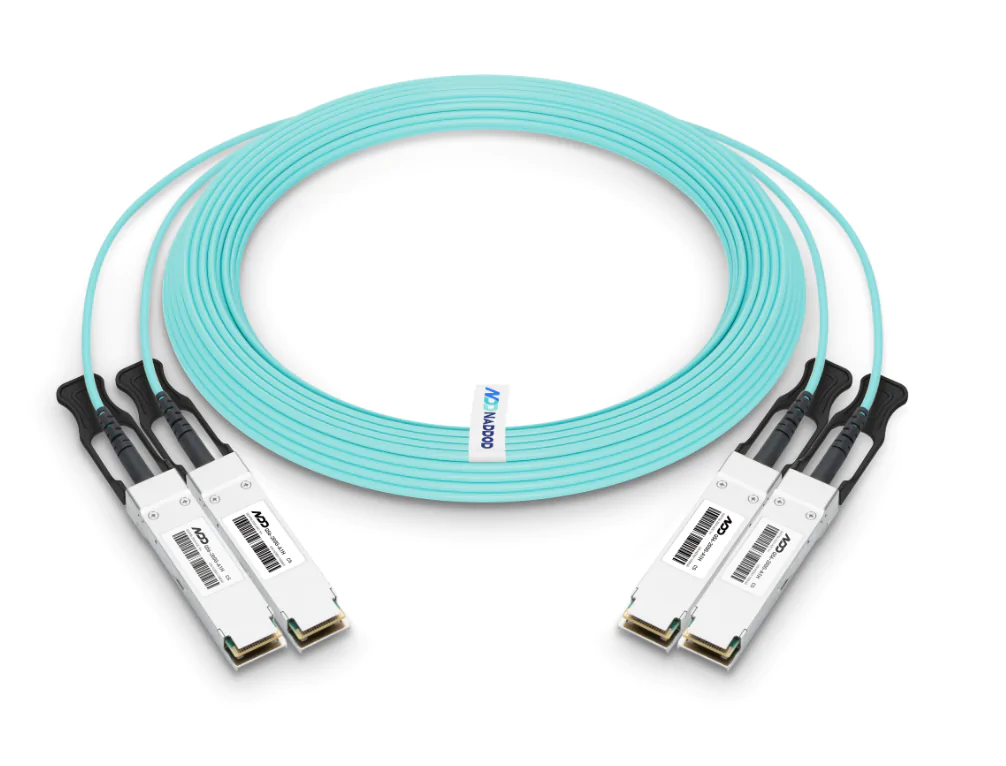 200G HDR QSFP56 AOC Splitter H-Cables